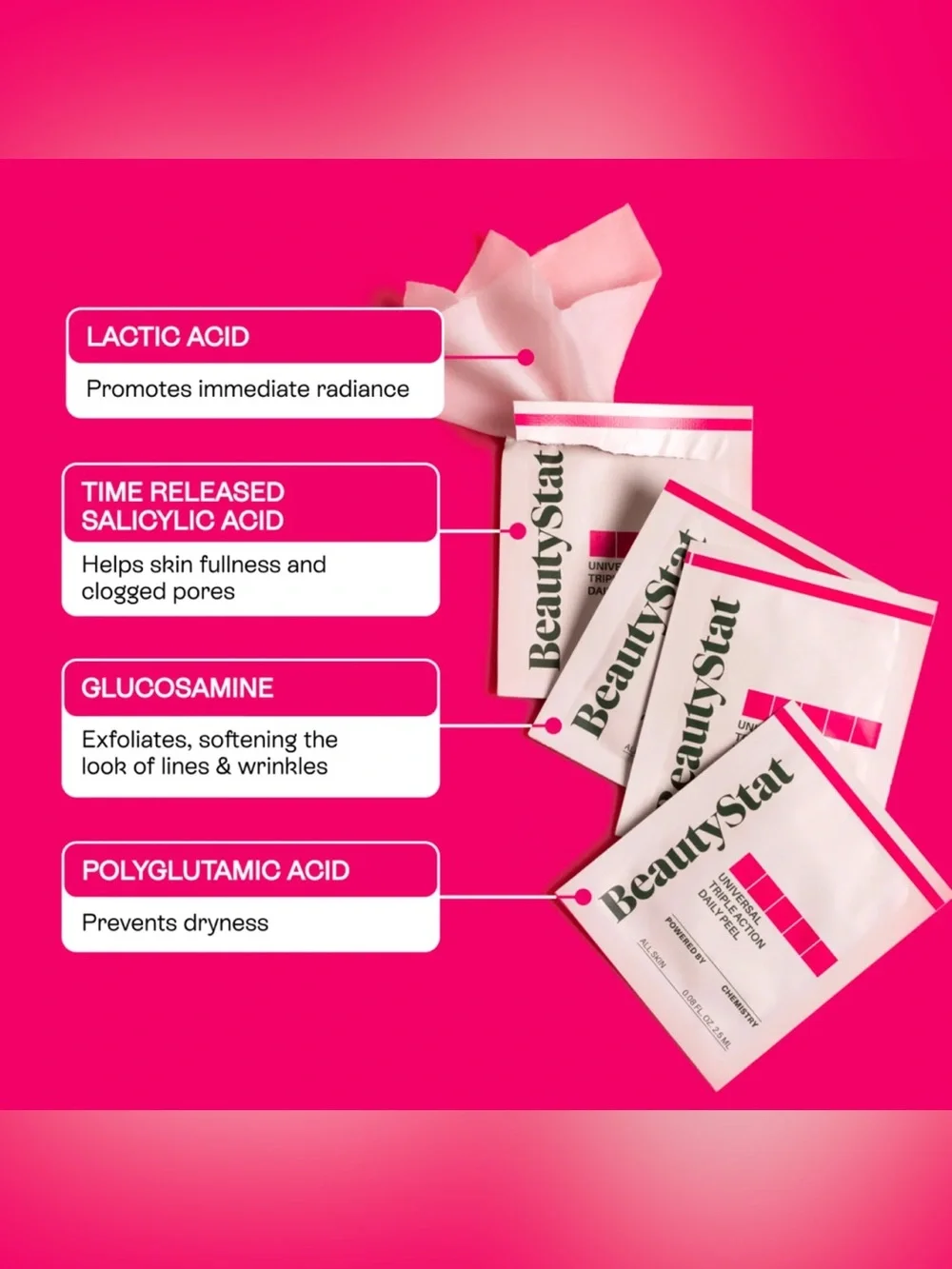 BeautyStat Triple Action Daily Peel - 10 treatments